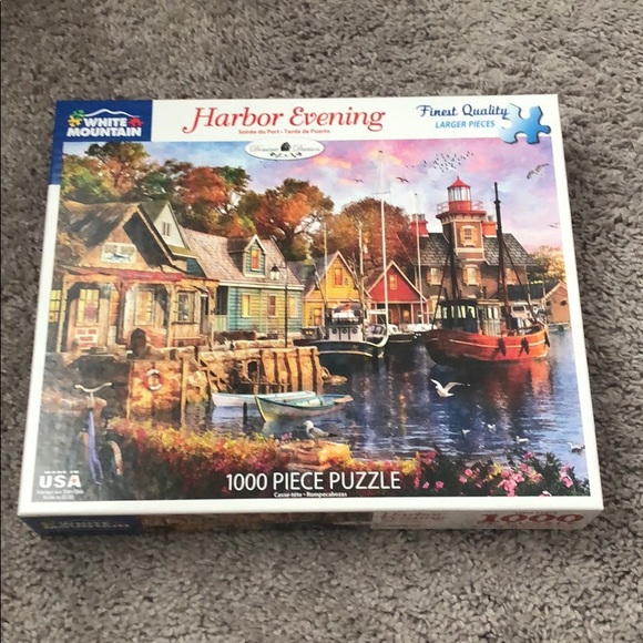 Harbor Evening 1000 pc puzzle by White Mountain